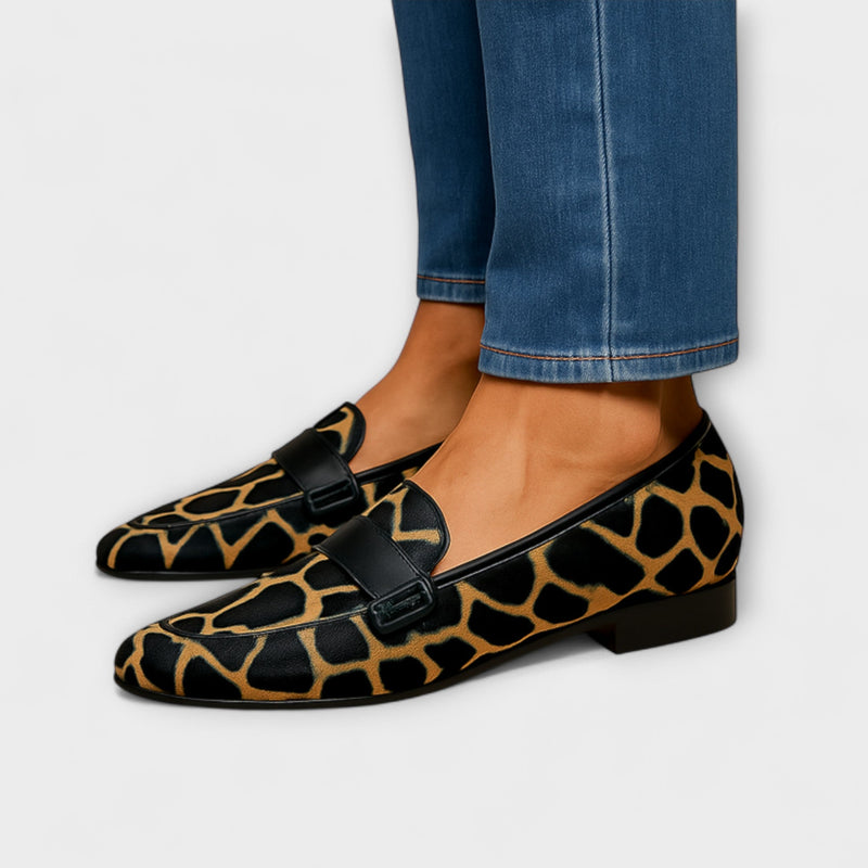 Nancy | Leopard Loafers