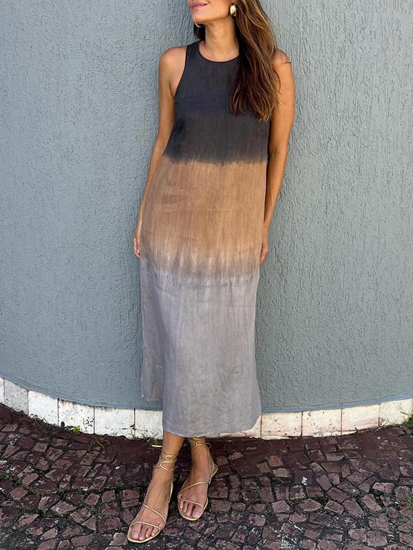 Judith | Casual Gradient Dress