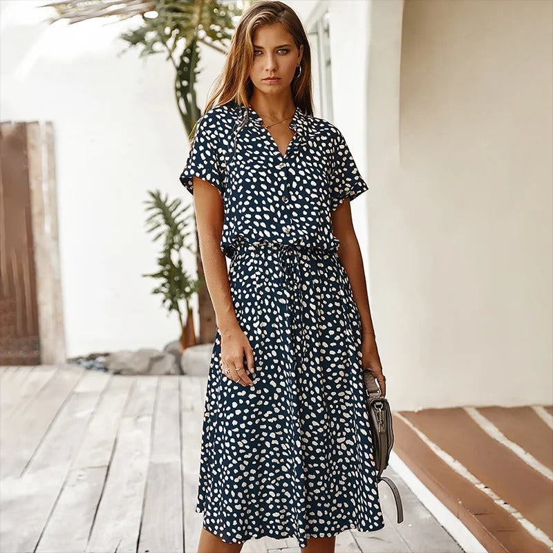 Suzanne | Printed Summer Dress
