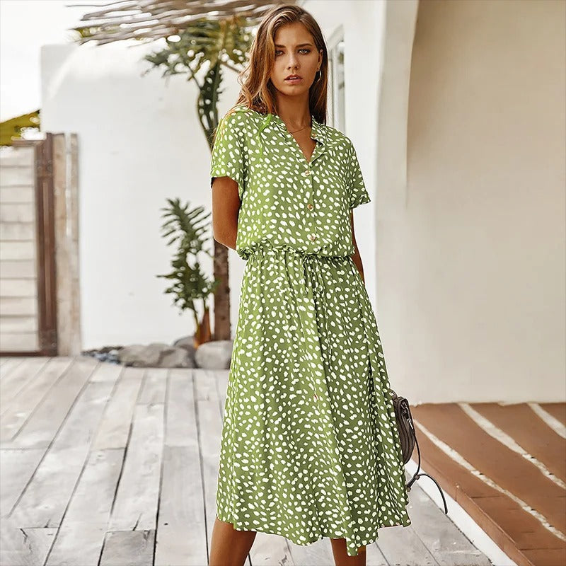 Suzanne | Printed Summer Dress