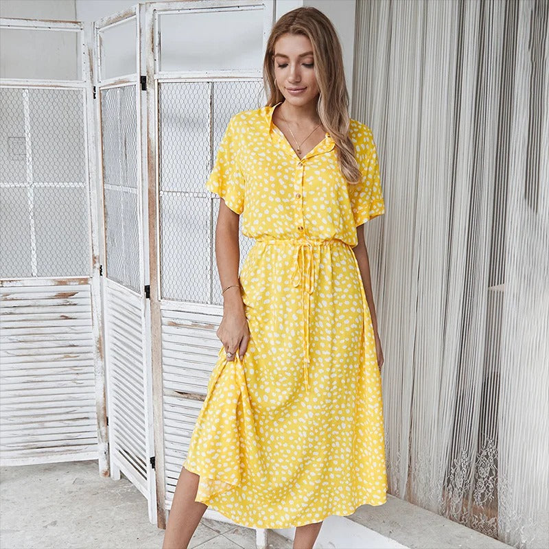 Suzanne | Printed Summer Dress