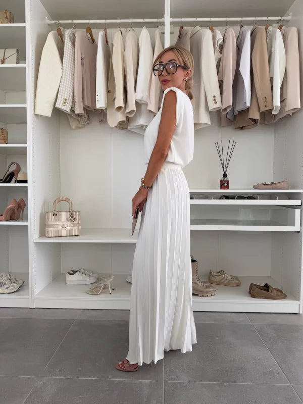 Nancy | Elegant Pleated Set