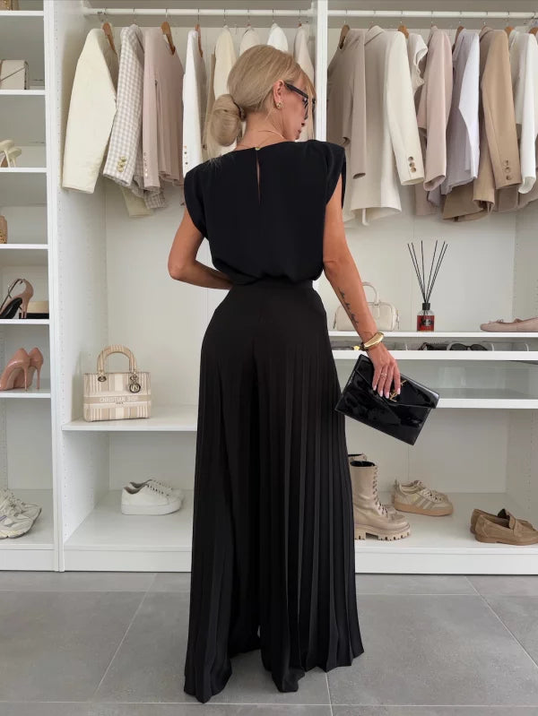 Nancy | Elegant Pleated Set