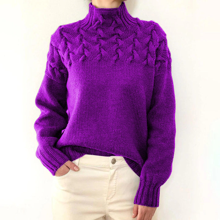Elena | Warm Roll-Neck Jumper