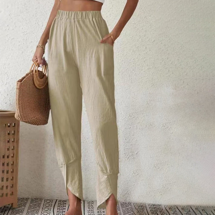 Essari - Split Hem Trousers