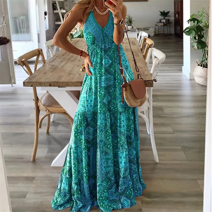 Eliza | Boho Sleeveless Dress