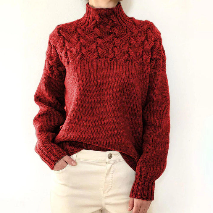 Elena | Warm Roll-Neck Jumper