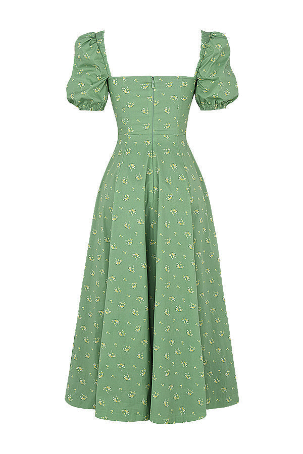 Leanne | Bloom Puff Sleeve Dress