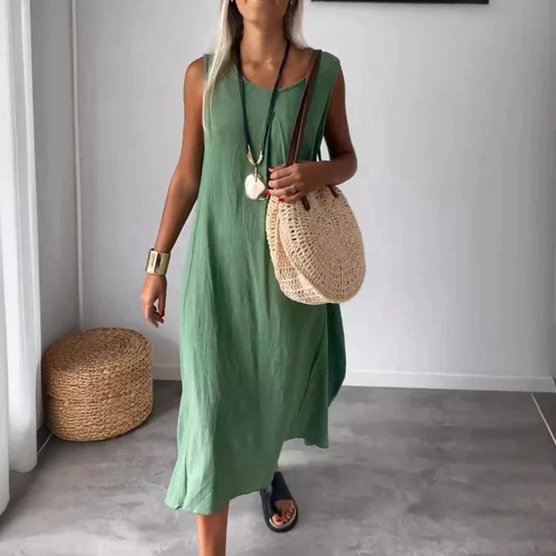 Amaris - Casual Sleeveless Dress