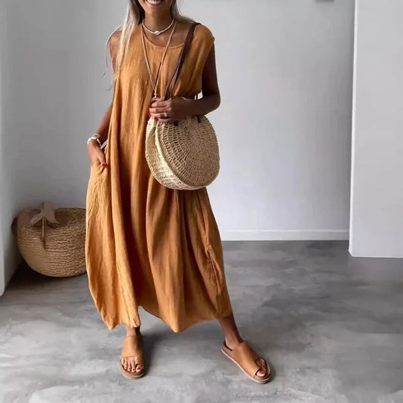 Amaris - Casual Sleeveless Dress