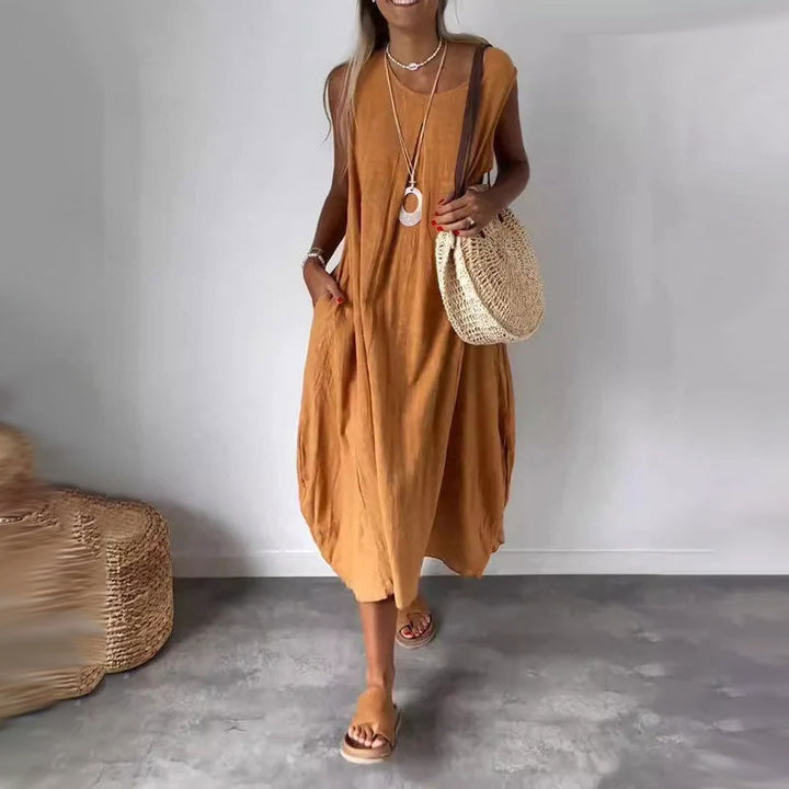 Amaris - Casual Sleeveless Dress
