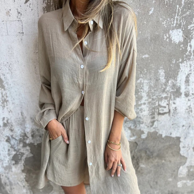 Nancy | Casual Polo Set