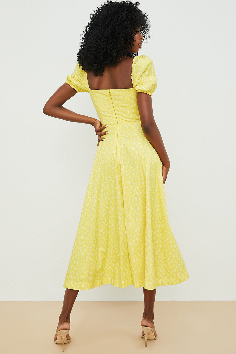 Leanne | Bloom Puff Sleeve Dress