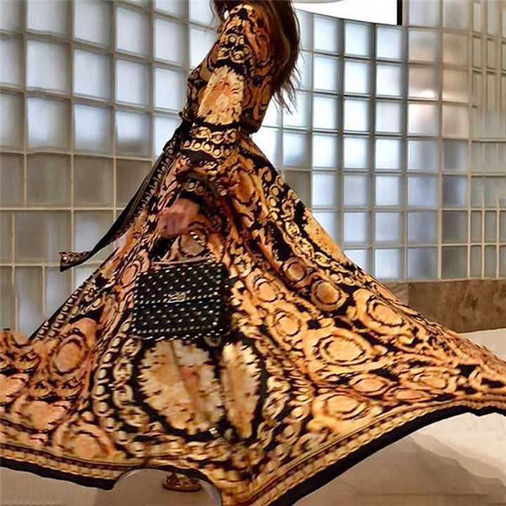 Faye - Boho Print Dress
