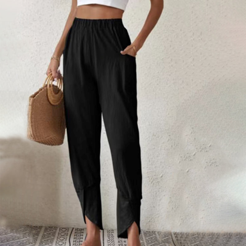 Essari - Split Hem Trousers