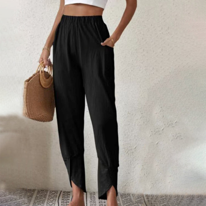Essari - Split Hem Trousers