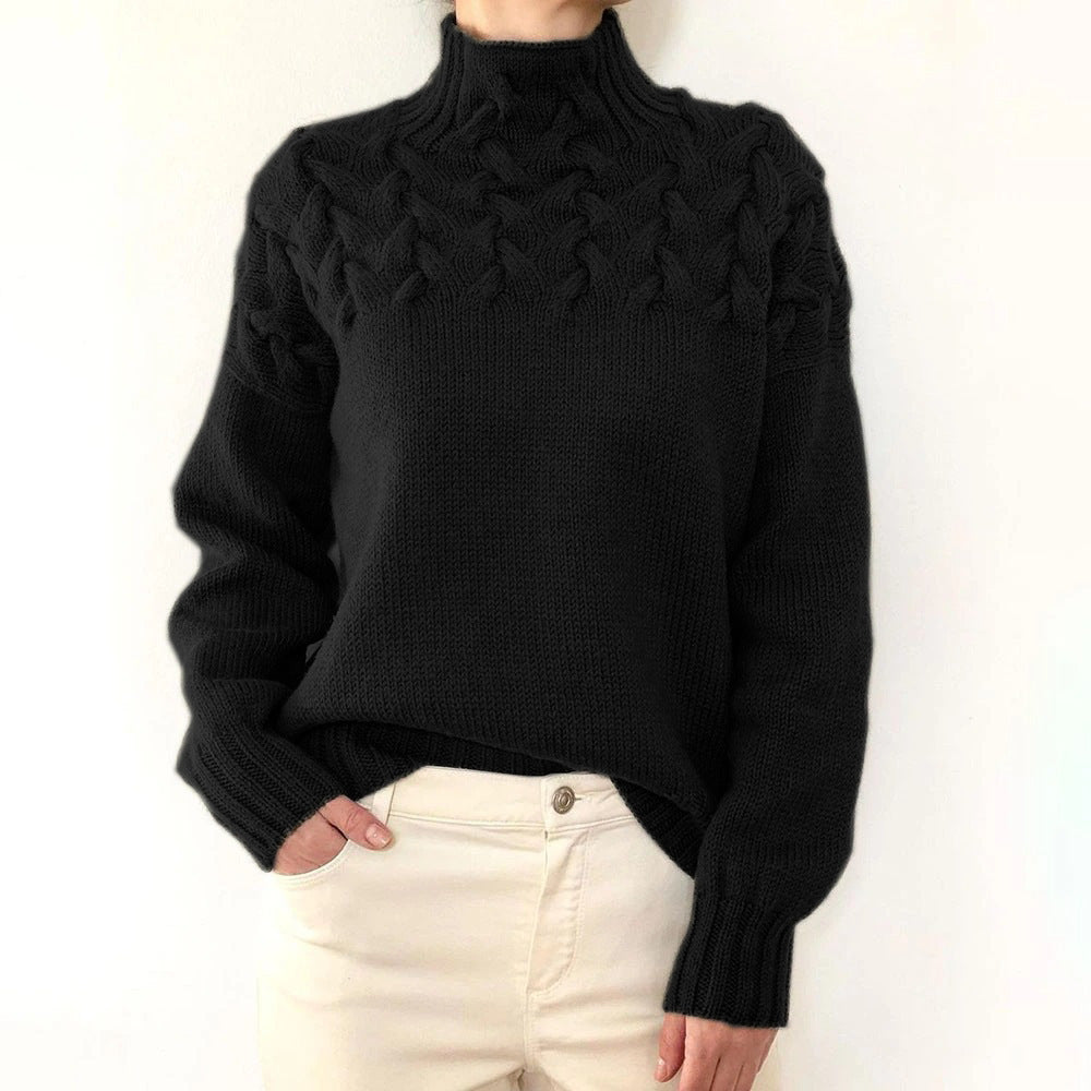 Elena | Warm Roll-Neck Jumper